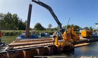 start werkzaamheden bij sluis 8 en 9 in Helmond