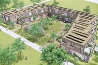 Een impressie van de nieuwe woningen van het collectief particulier opdrachtgeverschap (CPO) ‘Buitengewoon’ waarvan de bouw binnenkort in het BSD-gebied is voorzien. Een impressie van de nieuwe woningen van het collectief particulier opdrachtgeverschap (CPO) ‘Buitengewoon’ waarvan de bouw binnenkort in het BSD-gebied is voorzien.