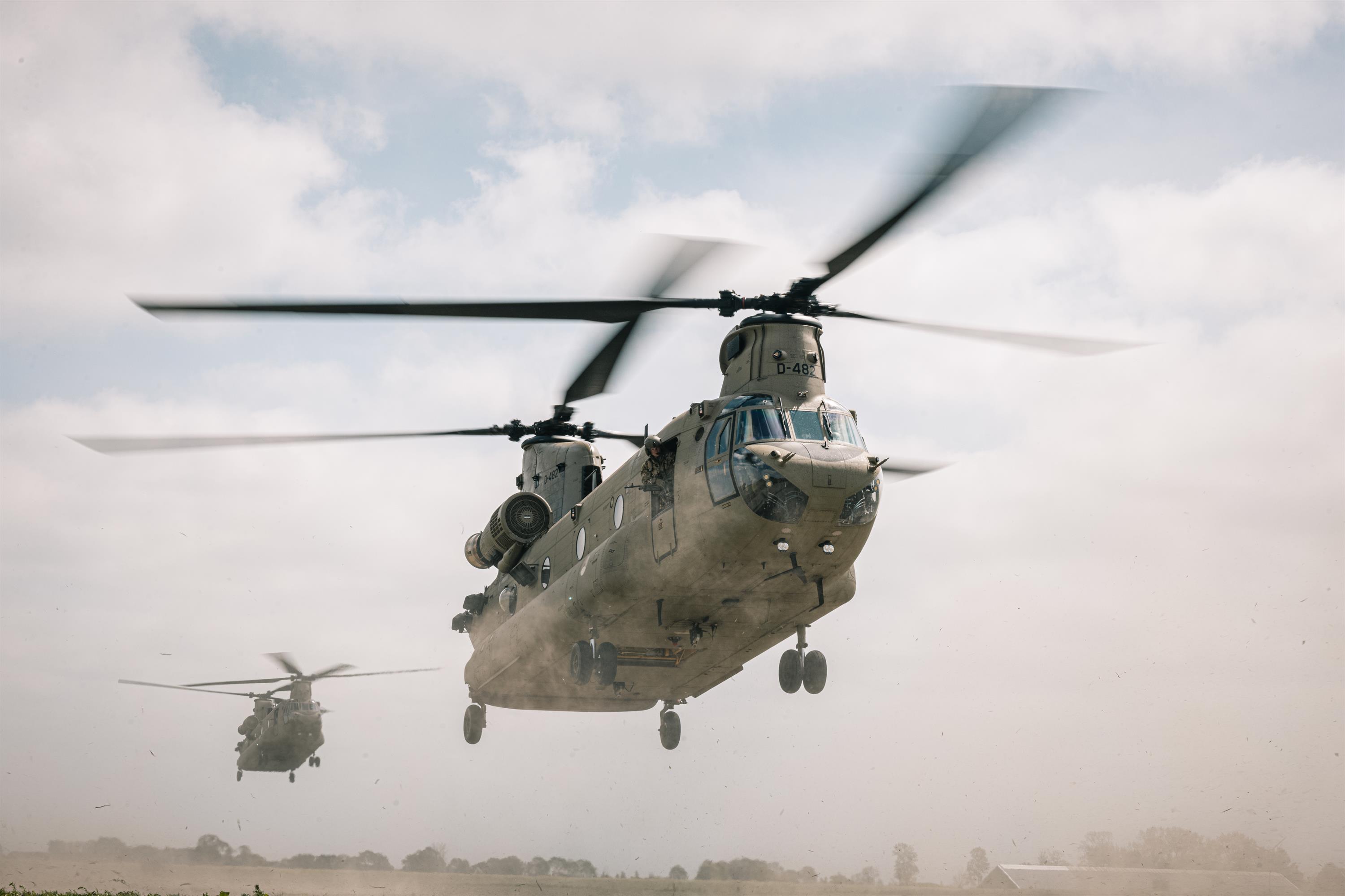 Chinook transporthelikopter