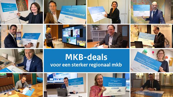 Ondertekening MKB-deal voor een sterker regionaal mkb