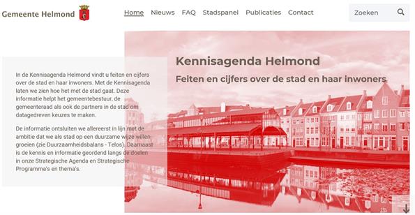 Afbeelding Homepage van Kennisagenda Helmond