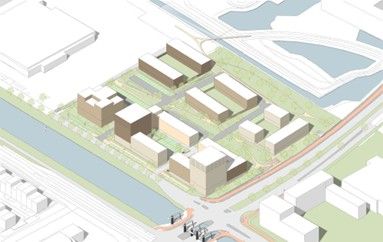 Visuele weergave van bouwproject OnsOostende