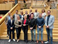 groepsfoto stuurgroep en projectgroep MFA Rijpelberg groepsfoto stuurgroep en projectgroep MFA Rijpelberg