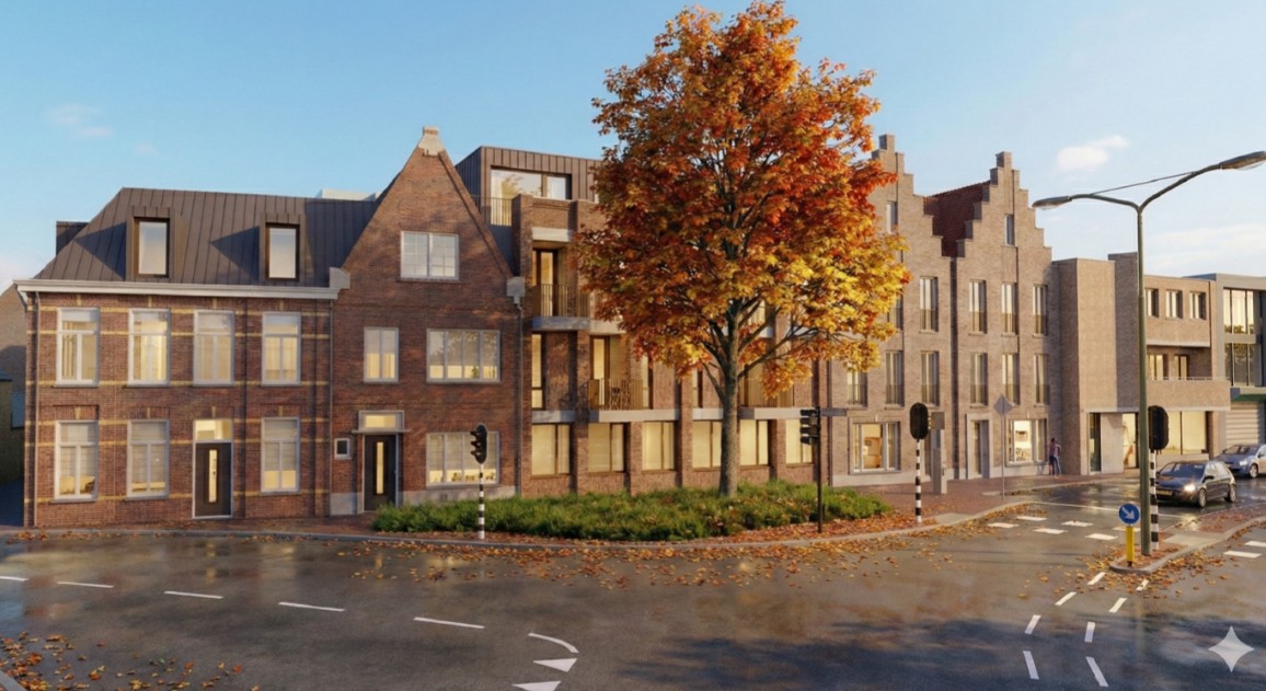 impressie Binderseind historische panden omvormen naar appartementen